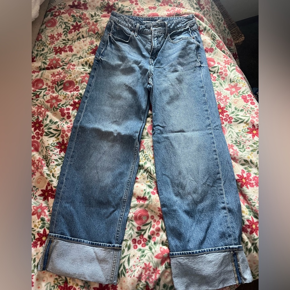 Women’s Old Navy wide leg jeans